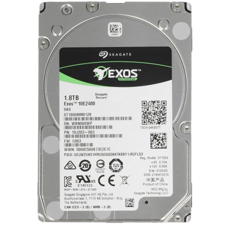 Жесткий диск Seagate SAS2.5" 1.8Tb 10000RPM 256MB ST1800MM0129Enterprise Performance