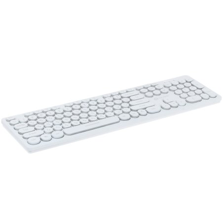 Клавиатура проводная Oklick 420MRL 1091227, USB, белый