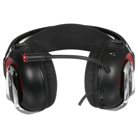 Гарнитура игровая Crown CMGH-3000 черный/красный