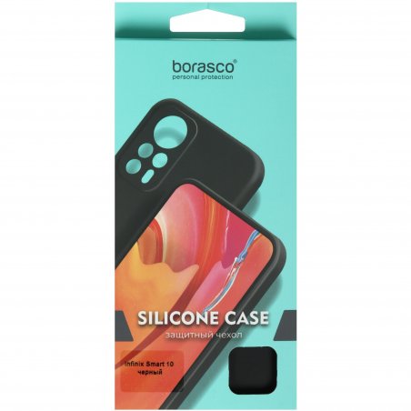 Чехол (флип-кейс) BoraSCO для Infinix Smart 7 71753 черный