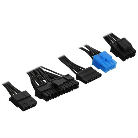 Блок питания ExeGate 650PPX RTL (EX259612RUS), 650Вт, 140мм, модульный, черный