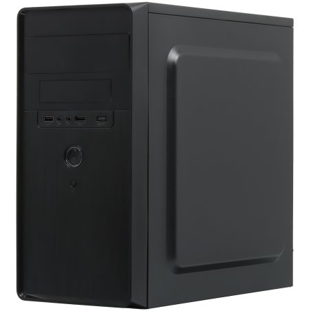 Компьютерный корпус Minitower ExeGate EX286412RUS BA-309 (mATX, без БП, 2хUSB, HD аудио, черный)
