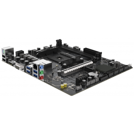 Материнская плата Sapphire A520M-E A520, AM4, 2*DDR4, 1*PCIEx16, 1*PCIEx1, 1*M.2, 6*USB3.2Gen1, 4*USB2.0, 4*SATA3.0, 1G, HDMI, M-ATX, RTL