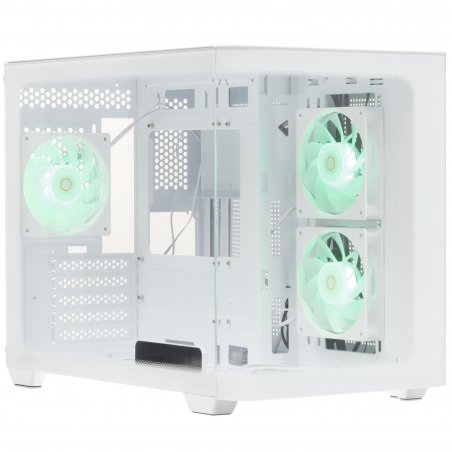 Компьютерный корпус Ocypus Iota C50 WH Curve ARGB Digital (Iota-C50-WHD300CD-GL)