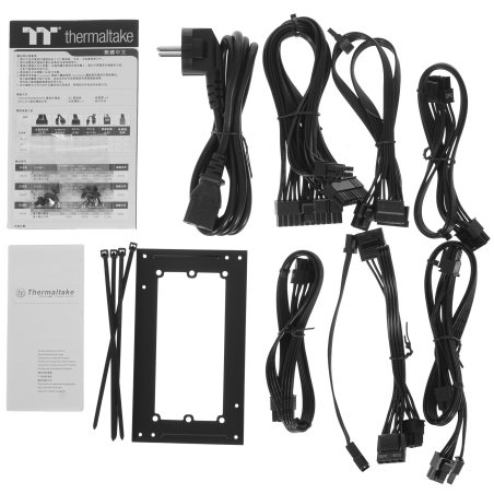 Блок питания Thermaltake Toughpower SFX (PS-STP-0650FNFAGE-1), 650Вт, 80 PLUS Gold, 90мм, модульный, черный