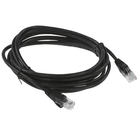 Патч-корд литой AOpen ANP511 3M BK UTP кат.5е 3м черный