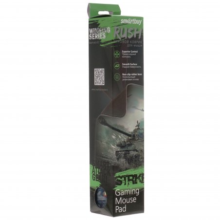 Игровой коврик Smartbuy RUSH Strike 2 M-size (SBMP-06G-ST2)/40. "