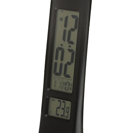 Настольный светильник Ultraflash UF-821 C02 черный (Led, светильник настольный, 7Вт, дисплей, смена цвет.темп, кожа)