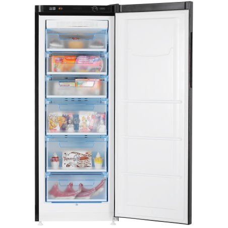 Морозильная камера Pozis FV NF-117 черный, 228л, 6 ящиков