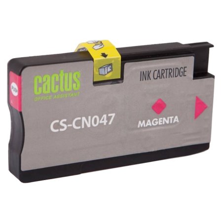 Картридж струйный Cactus CS-CN047 №951 пурпурный (26 мл) для HP OfficeJet 251dw Pro, 276dw Pro, 8100 Pro, 8100e, 8600 Pro (N911a), 8600 Pro Plus (N911g), 8610 Pro (A7F64A), 8615 Pro, 8616 Pro, 8620 Pro