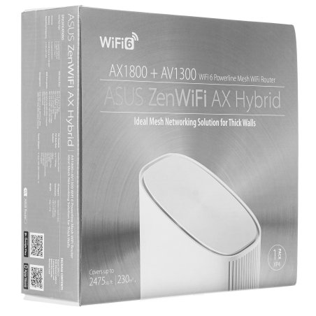Роутер ASUS XP4(1-PK)) , из 1 точек доступа, 802.11 a/b/g/n/ac/ax, 2,4 + 5 гГц; 90IG05T0-BM9100