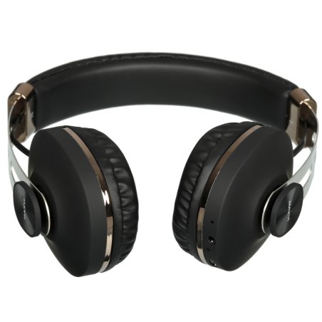 Беспроводные полноразмерные наушники Maxvi MHF-202BT черные, Bluetooth 5.3\FM\MP3\300мАч\микрофон