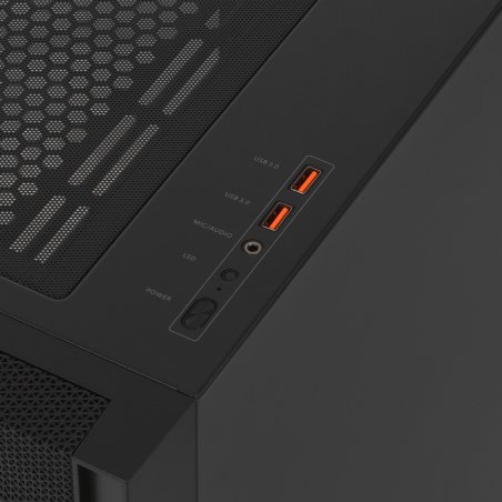 Компьютерный корпус PcCooler C3D510 BK ARGb черный без БП ATX 3x120мм 2xUSB3.0 1xUSB3.1 audio bott PSU