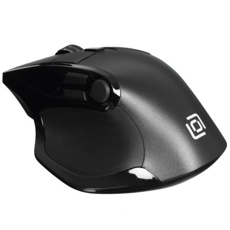 Мышь беспроводная Oklick 502MW черный, 2400 dpi, радиоканал, Bluetooth, USB, кнопки - 9