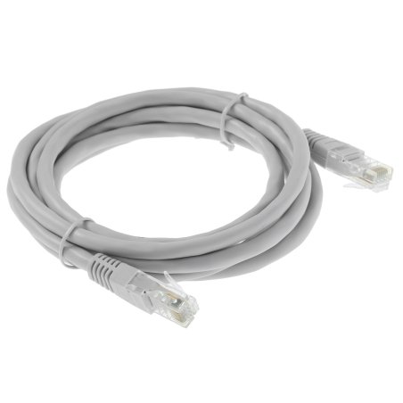 Патч-корд UTP Cablexpert PP6U-2M кат.6, 2м, литой, многожильный, серый