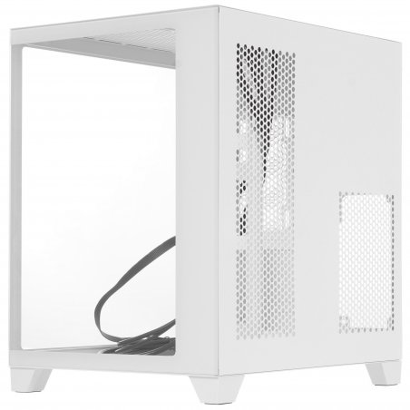 Компьютерный корпус Bloody BD-CC105 белый без БП mATX 5x120мм 1xUSB 2.0 1xUSB 3.0 audio bott PSU