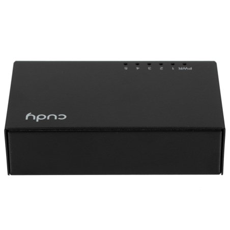Коммутатор Cudy FS105 5-Port 10/100 Mbps Desktop Switch, 5 10/100M RJ45 Ports, Loop Detection, Metal Case, Power Saving, Plug & Play