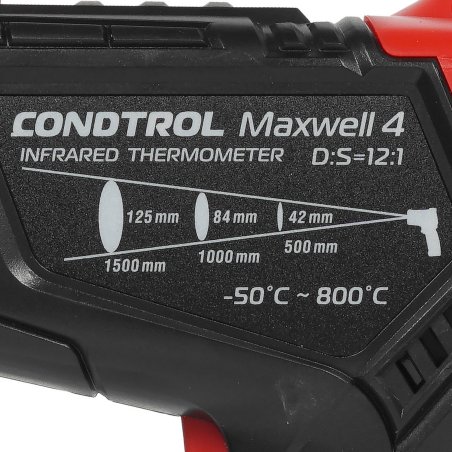 Пирометр CONDTROL Maxwell 4 3-16-044 от -30 до 550, ААА, опт. Разрешение 12:1