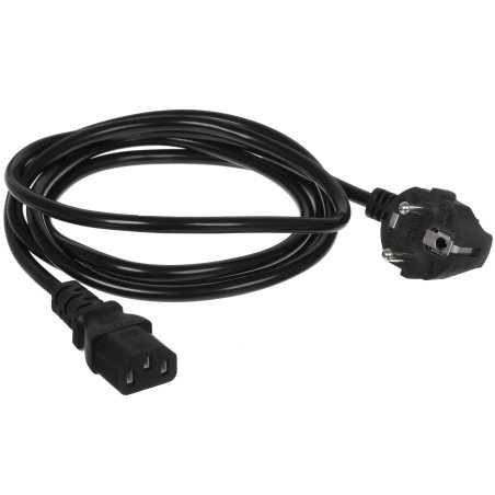 Кабель питания 5bites PC207-18A IEC-320-C13 / CEE 7/7 SHCUKO / 220V / 3G*0.75мм / 1.8м