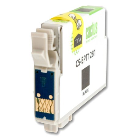 Картридж струйный Cactus CS-EPT1285 черный/голубой/пурпурный/желтый (31 мл) для Epson Stylus SX125/SX425W/SX420W/S22/Office BX305F/BX305FW
