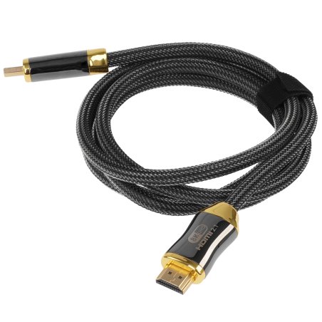 Кабель HDMI 19M/M,ver. 2.1, 8K@60 Hz 1.5m метал разъемы, нейлоновая оплетка Telecom <TCG300-1.5M> Кабель HDMI 19M/M,ver. 2.1, 8K@60 Hz 1.5m метал разъемы, нейлоновая оплетка Telecom
