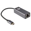 Кабель-переходник USB 3.1 Type-C -->RJ-45 1000Mbps Ethernet, Aluminum Shell, 0.15м VCOM <DU320M>
