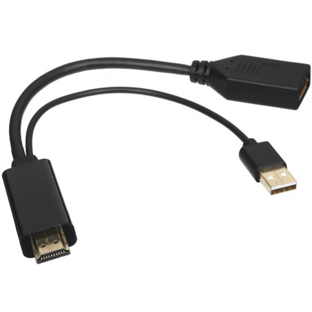 Адаптер USB TO DP(F) CG599E-0.15M 4K*60HZ VCOM