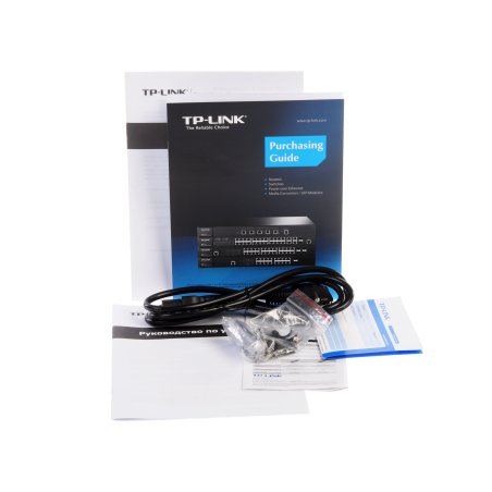 Сетевой коммутатор TP-Link SMB TL-SF1024 Коммутатор 24-port 10/100M Switch, 1U 19-inch rack-mountable steel case