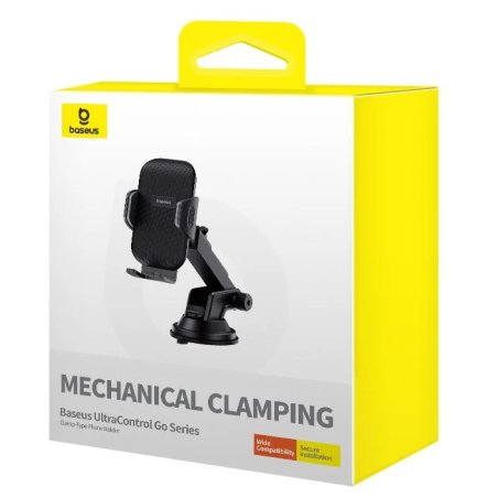 Baseus UltraControl Go Series Clamp-Type Phone Holder  Cluster Black,C40361600111-00