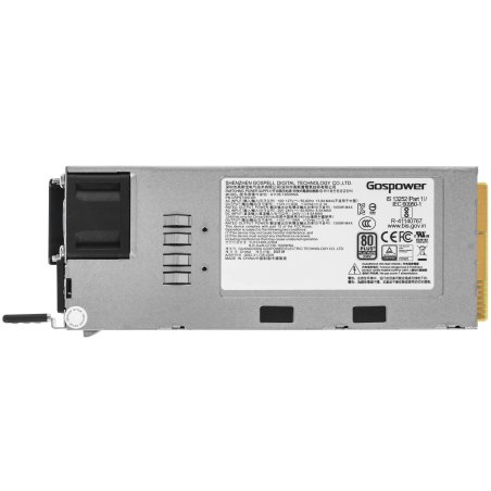 Серверный блок питания Gospower G1136-1300WNA CRPS 1300W Redundant module (ШВГ= 73.5*39*185мм), 80 PLUS Platinum, Input 90-264Vac or HVDC (180-300V), OEM