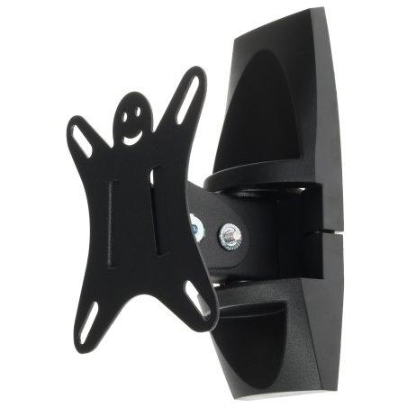 Кронштейн для телевизора Holder LCDS-5003 металлик 10"-26" макс.25кг настенный поворот и наклон