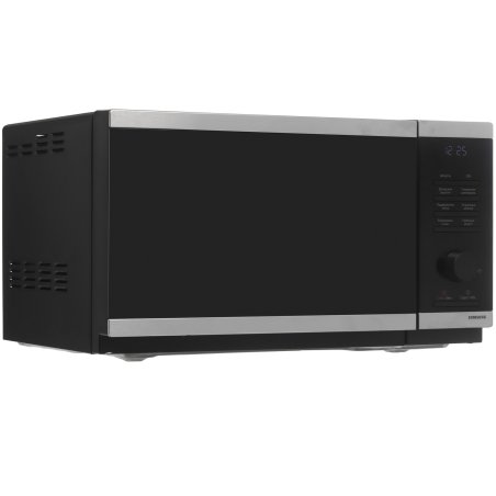 Микроволновая печь Samsung MS23DG4504ATBW нержавеющая сталь/черный, 23 л, 800 Вт, переключатели - сенсор/поворотный механизм