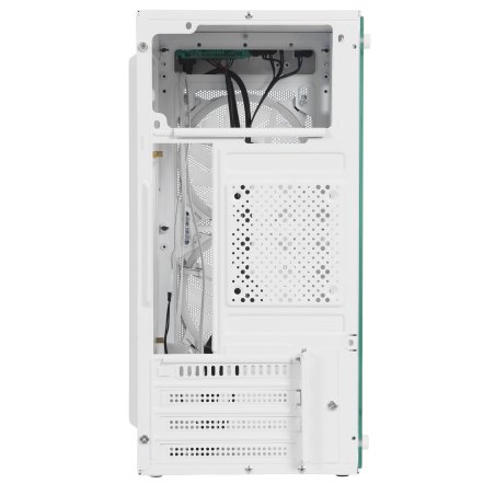 Компьютерный корпус Оклик OCC-MN302F белый без БП mATX 1xUSB 2.0 1xUSB 3.0 audio