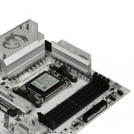 Материнская плата MSI B850M GAMING PLUS WIFI6E, AM5, AMD B850, 4xDDR5, 4xSATA, 2xM.2, 1xPCIe 4.0 x16, 2xPCIe x1, 1xDP, 1xHDMI, 1x2.5Gb LAN, Wi-Fi 6E, Bluetooth 5.3, 4xUSB-A 5Gbps, 3xUSB-A 10Gbps, 1xUSB-C 10Gbps, 3x3.5 мм, 7.1, mATX