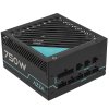 Блок питания Azza PSAZ-850G, 850Вт, 80 PLUS Gold, 120мм, модульный, черный