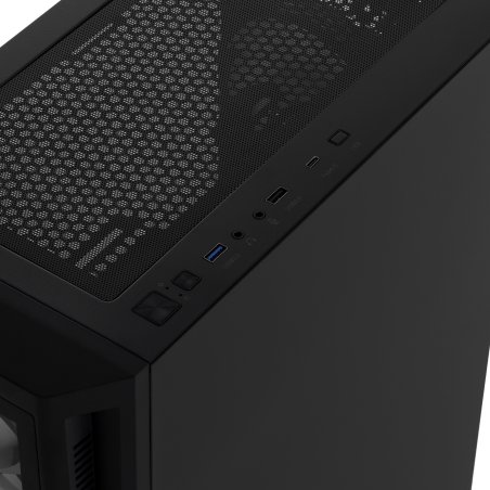 Компьютерный корпус Bloody BD-CC120F черный без БП ATX 8x120мм 1xUSB 2.0 1xUSB 3.0 audio bott PSU