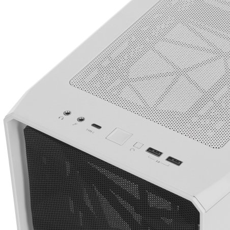 Компьютерный корпус Fractal Design Meshify 2 Mini белый TG Clear Tint / FD-C-MES2M-02