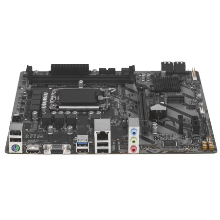 Материнская плата Gigabyte H810M H, LGA1851, Intel H810, 2xDDR5, 4xSATA, 1xM.2, 1xPCIe 4.0 x16, 1xPCIe 3.0 x1, 1xHDMI, 1xD-Sub, 1x1Gb LAN, 1xUSB-C 5Gbps, 4xUSB-A 5Gbps, 7xUSB-A 2.0, 3x3.5 мм, 7.1, mATX