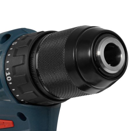 Дрель-шуруповерт аккумуляторная Bosch GSR 185-LI, 18В, 2 АКБ, Кейс