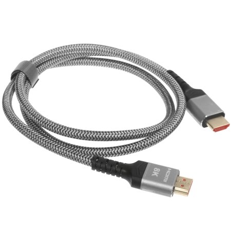 Кабель HDMI 19M/M,ver. 2.1 8KX60Hz (Econom) оплетка 1m iOpen <ACG859A-1.0>
