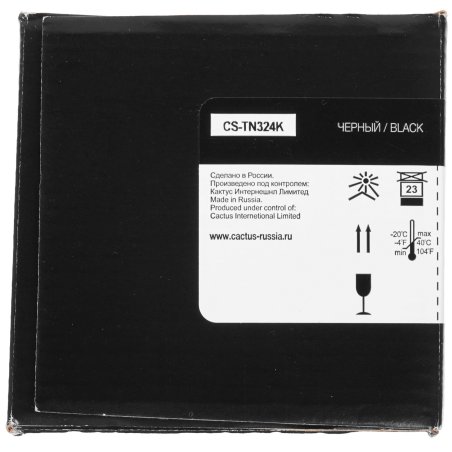 Картридж лазерный Cactus CS-TN324K черный (28000стр.) для Konica Minolta bizhub C258/C308/C368