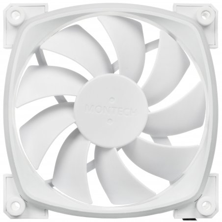 Вентилятор для корпуса MONTECH RX120 PWM белый, 120 мм, 1600 об/мин, 27 дБ, 4 pin