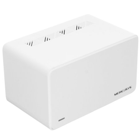 Домашняя Mesh Wi‑Fi система AX6000 Whole Home Mesh Wi-Fi 6 SystemSPEED: 1148 Mbps at 2.4 GHz + 4804 Mbps at 5 GHzSPEC: Internal Antennas, 1× 2.5 Gbps Port (WAN/LAN auto-sensing), 2× Gigabit Ports (WAN/LAN auto-sensing), 1024-QAM, OFDMA, HE160FEATURE: MERC