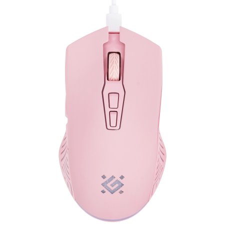Мышь беспроводная Defender Pandora GM-502 розовый, 3200 dpi, радиоканал, USB, кнопки - 7