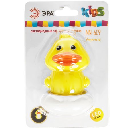 Ночник ЭРА NN-609-SW-Y желтый (12/240/960)