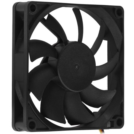 Вентилятор для корпуса Gembird D8015BM-3 черный, 80 мм, 2600 об/мин, 27 дБ, 3 pin
