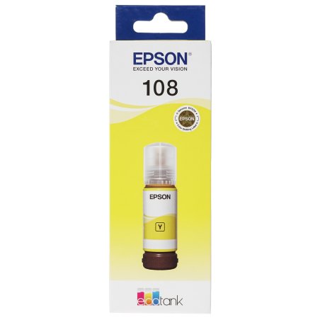 Контейнер с желтыми чернилами Epson C13T09C44A