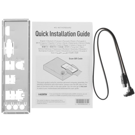 Материнская плата MSI PRO B760M-E DDR4, LGA 1700, Intel B760, 2xDDR4, 4xSATA, 1xM.2, 1xPCIe 4.0 x16, 1xPCIe 4.0 x1, 1xHDMI, 1xVGA, 1x1Gb LAN, 2xUSB-A 3.2 Gen 1, 4xUSB-A 2.0, 3x3.5 мм, 7.1, mATX