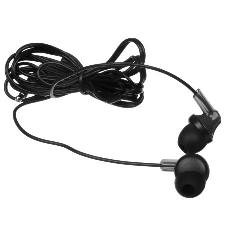 Наушники вкладыши Panasonic RP-HJE118GUK 1.1м черный проводные (в ушной раковине)