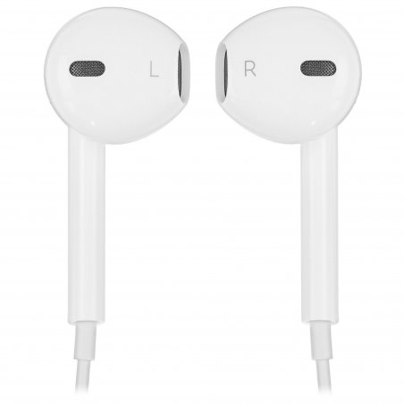 Проводные наушники Apple EarPods белый, вкладыши, (Lightning), встроенный микрофон